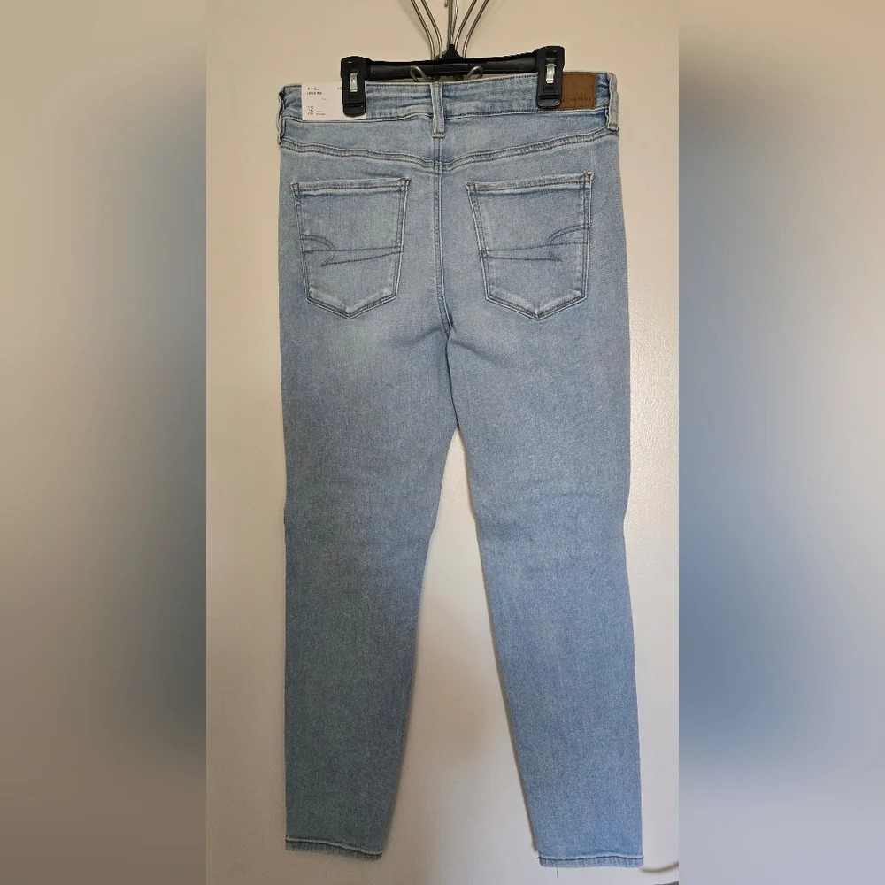 AE Next Level Stretch Hi Rise Jegging Sz 12 Short - Picture 2 of 13